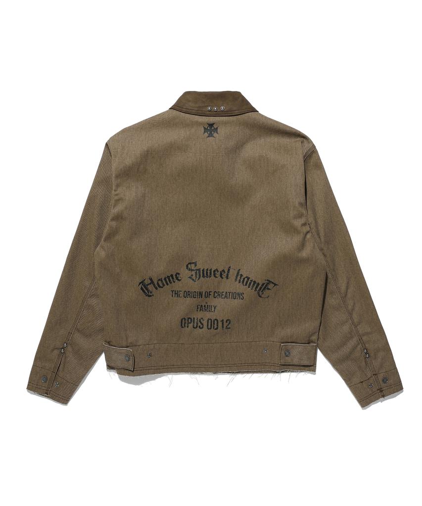 Opus 0012 Op. 03 Tags Work Jacket Brown Ver.2