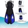 Mask Fin Snorkel Set Snorkel Gear for Adult Panoramic View Snorkel Mask Adjustable Dive Flipper Dry Top Snorkel and Travel Bag