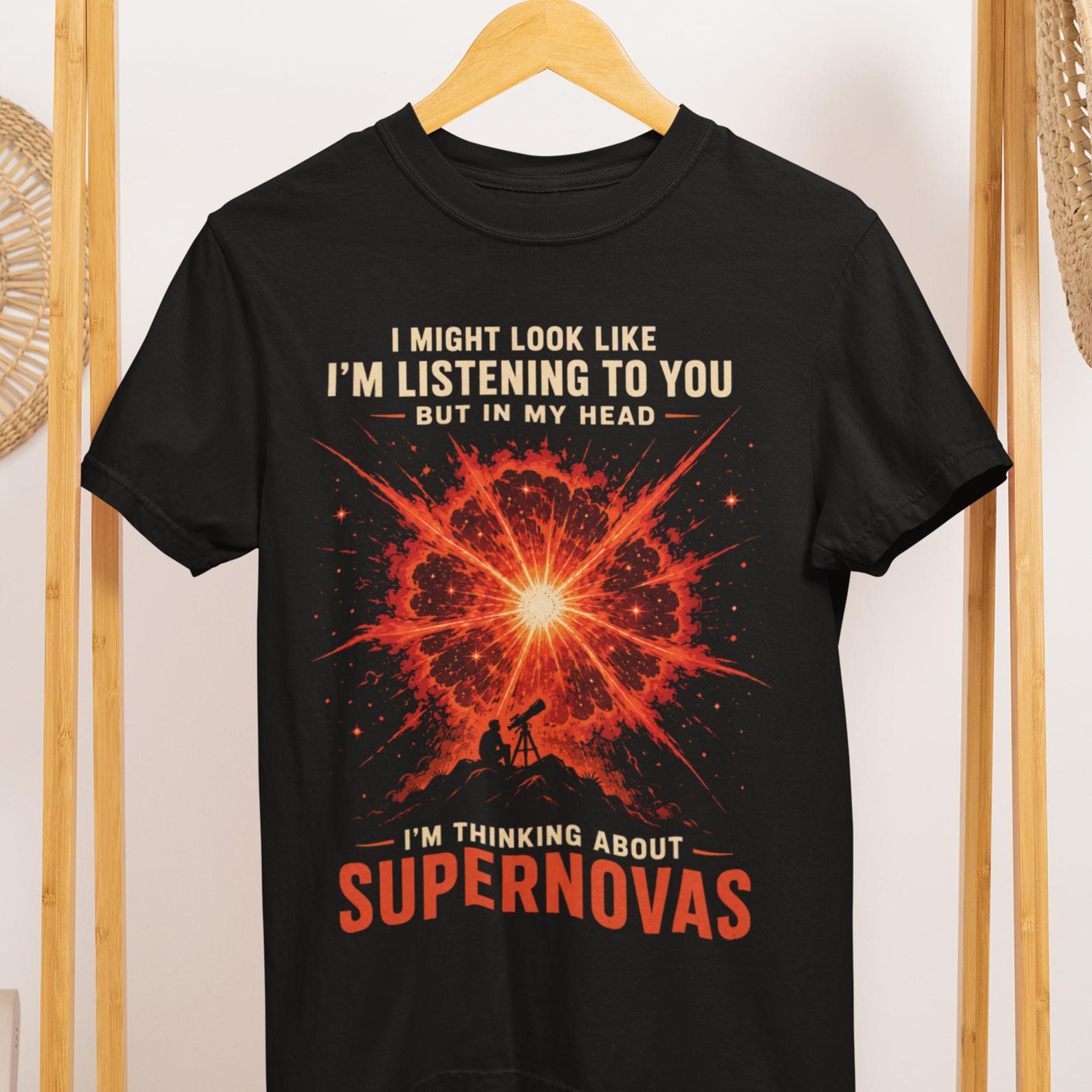 Supernova Astronomy T-Shirt, Cosmic Science Tee, Comfort Colors 1717 Graphic Tee 2XL
