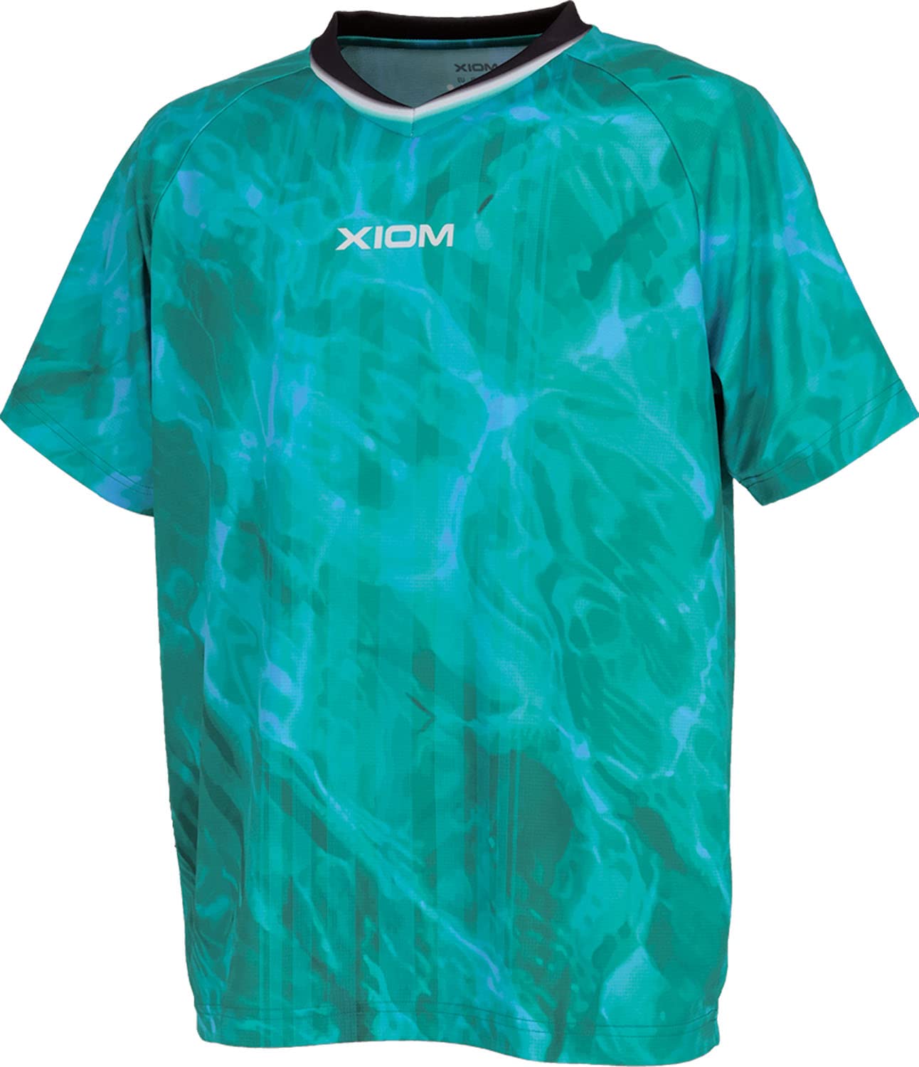 

XIOM Table Tennis Game Table Tennis Turquoise Size S Shirt, Marena, J.T.T.A (Japan Association) Approved, Unisex, (033), (GAS00002)