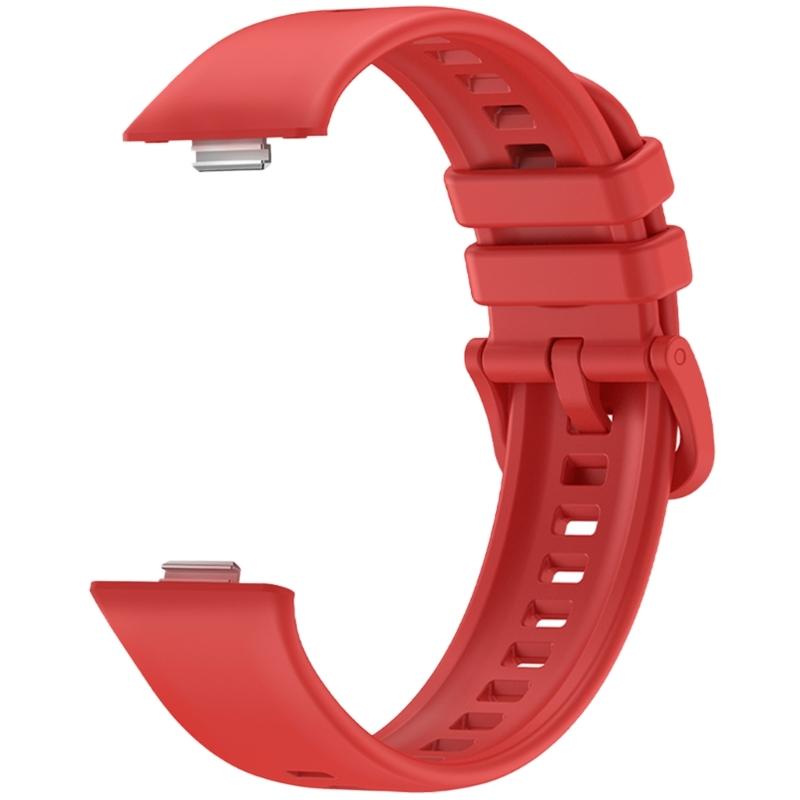 Upgrades Silicone Watch Band Flexible Silicone Watch Strap Stylish Silicone Watch Band Portable Strap for Watch fit3