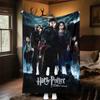 1ks Harry Potter Kalich Oheň Venkovní Flanelovádeka Na Všechny Roční Období Měkké Teplo,Domácí Dekorace 1031223