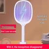 Rechargeable Dual-Purpose Electric Mosquito & Fly Swatter with Durable Lithium Battery