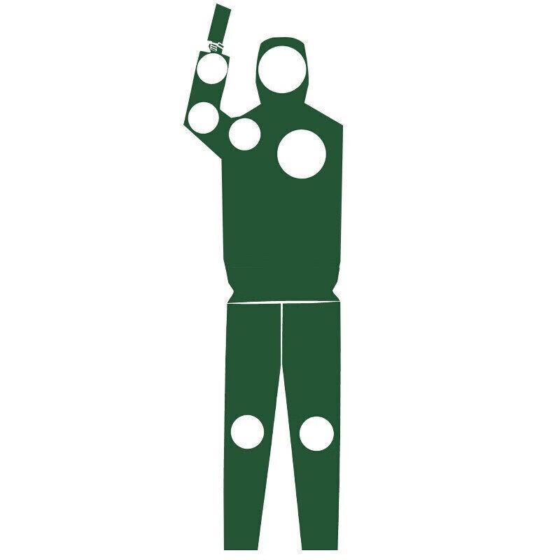 

Shuangan Human Body Target Paper for Outdoor Training, 100 Sheets