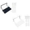 4Pcs Metal Mattress Holder Bed Frame Stabilizers with Screws To Prevent Sliding Mattres Gripper Holder Bracket