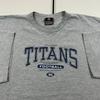 Vintage 90s Y2k Tennessee Titans NFL Football Shirt Size 2XL Gray Sports USA