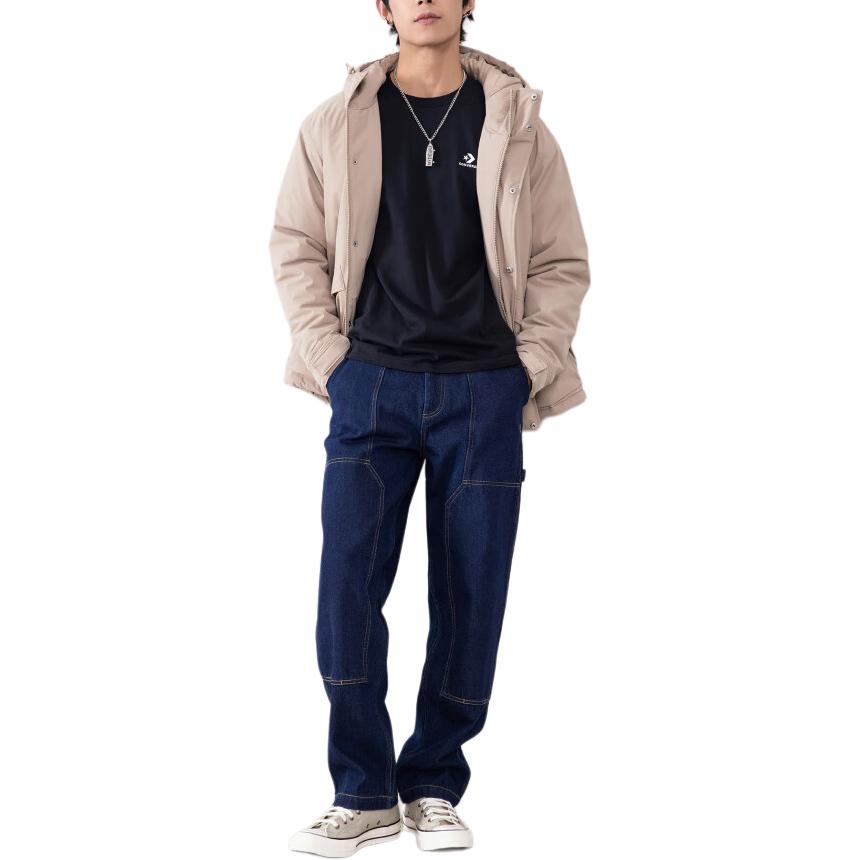 Converse Jackets Unisex Khaki Hooded Moderate Other UCJ145-X9V