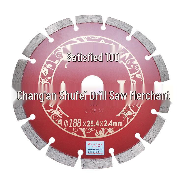 Little Bee 180mm Diamond Saw Blade for Concrete and Marble Cutting