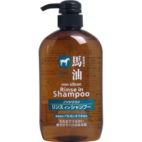 Kumano Yushi Horse Oil Conditioner Shampoo 600ml