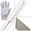 Zestaw 10-częściowych bawełnianych szczoteczek do czyszczenia fletu  Szczoteczki do czyszczenia saksofonu  Narzędzia do pielęgnacji instrumentów dętych