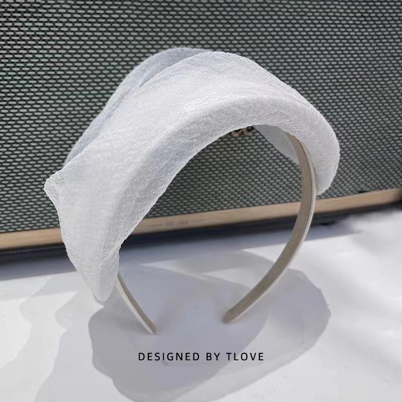 

Мода Женщины Перо Сетка Пряжа Шляпа Свадебные Аксессуары Сетка Вуаль Головной Убор Шапки Повязка на Голову