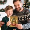 2D Flaches Acryl Überraschungsbox 24 Stück Anhänger Mit Flugzeugbox Lustiger Weihnachts-Countdown-Kalender