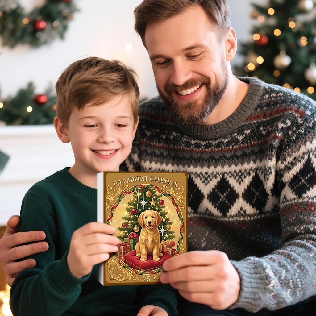 2D Flaches Acryl Überraschungsbox 24 Stück Anhänger Mit Flugzeugbox Lustiger Weihnachts-Countdown-Kalender