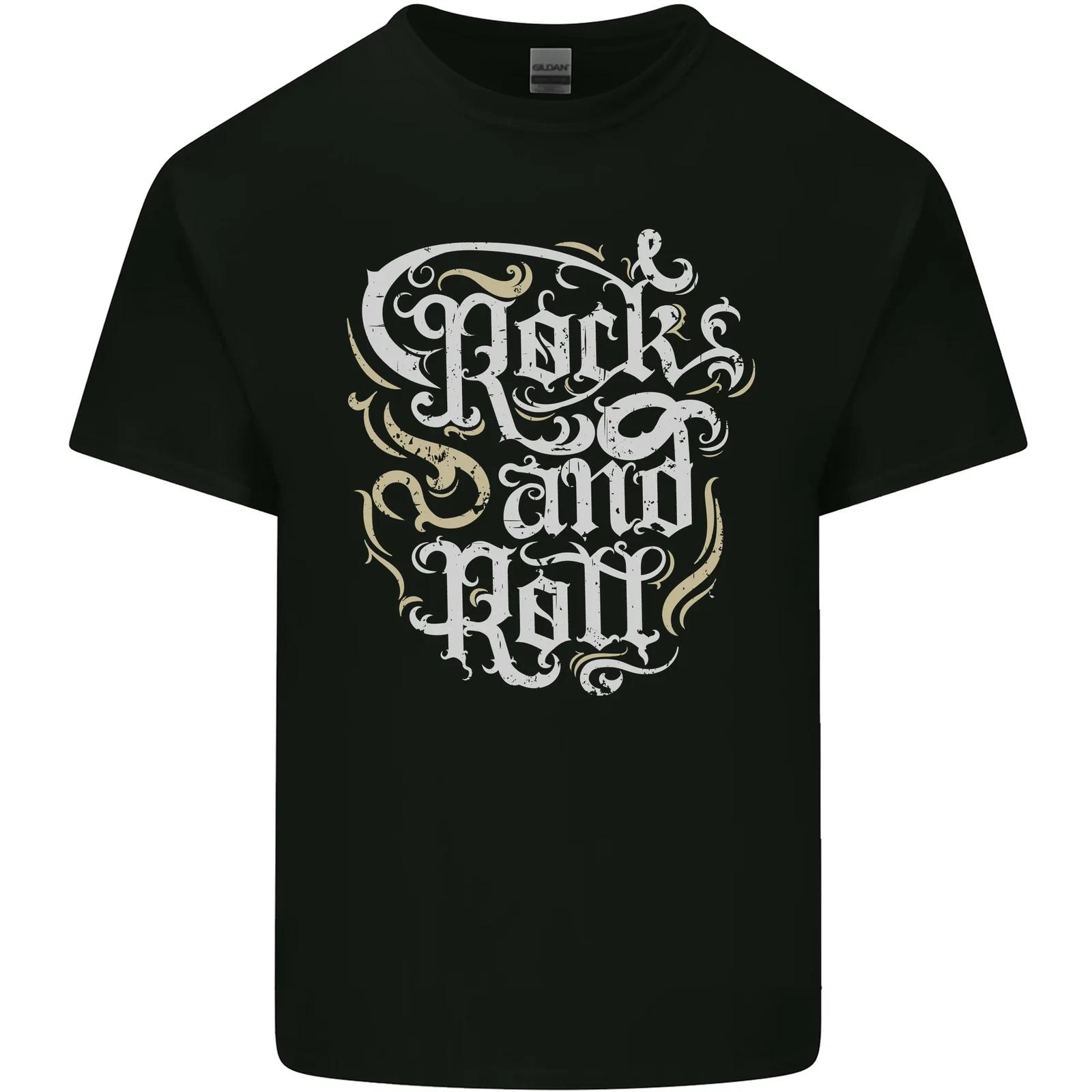 A Rock n Roll Design Kids T-Shirt Childrens 3XL