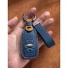 For Subaru Key Fob Cover Leather Car Key Case Keychain Fob Holder Compatible For Forester Impreza Outback Legacy STI WRX BRZ Crosstrek Ascent