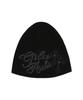 Gillaakaibeu Cross Lettering Beanie_Black