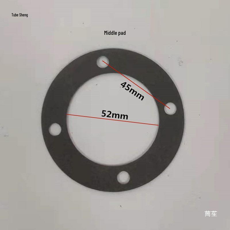 Steel Air Compressor Valve Plate Seal Gasket for Pump Head, Fits Cylinder Inner Diameter 51 - Model 0.17/8.