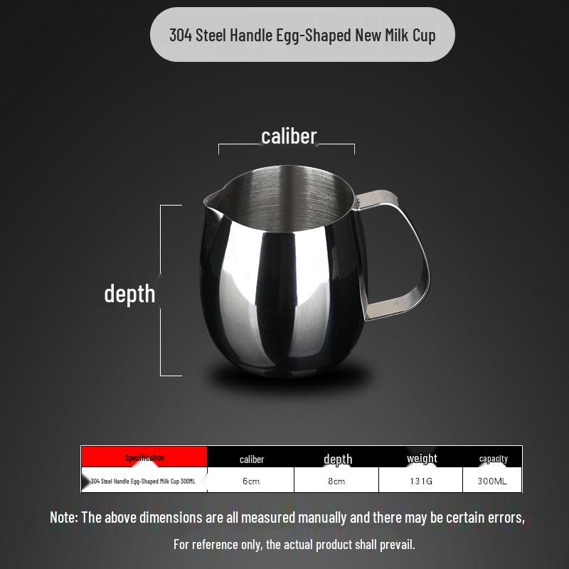 304 Stainless Steel Long-Handle Mini Oil Pouring Pot
