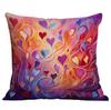New Valentine's Day Pillow Case Creative Colorful Abstract Love Cushion Home Sofa Pillow Case