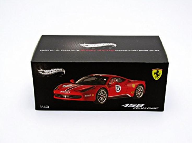 MATTEL Ferrari 458 Challenge No5 Completed Product 1/43 (Red)