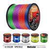 8X Japan Braided Polyethylene Fishing Line - Multi-Filament, Speckled, 100M/300M/500M for Fly, Sea, Saltwater, & Freshwater