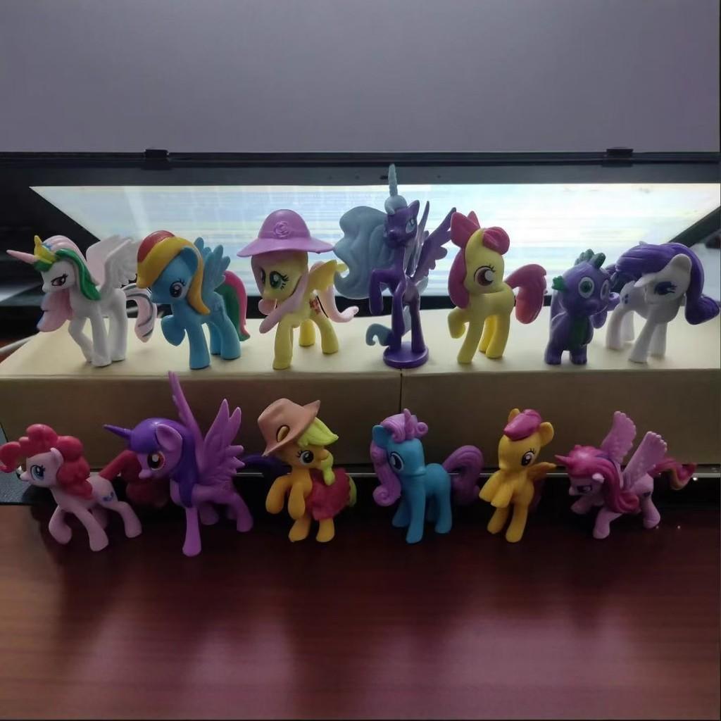 Complete Set Magical Of 12 Pvc Polly Princess Figurines Ideal For Kids Parties And Cake Models