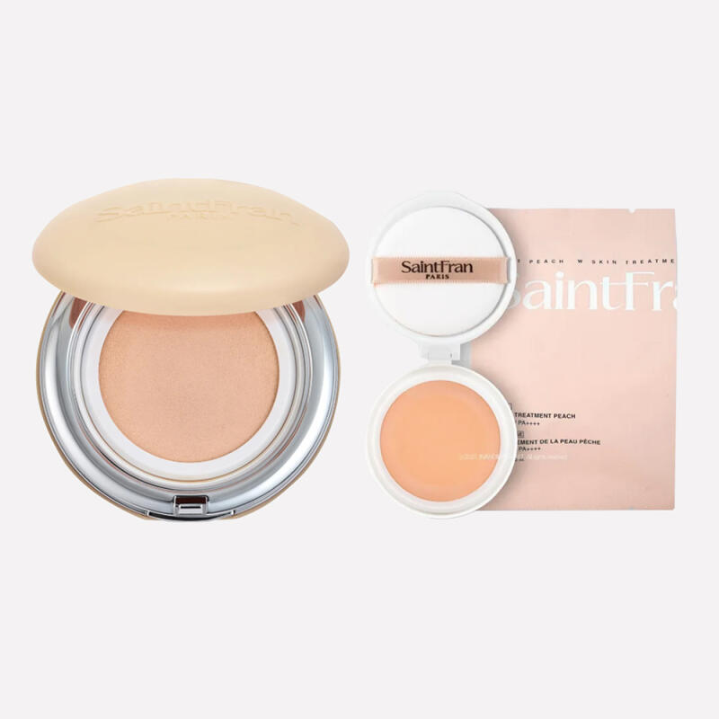 

saintfran double w skin nudie edition cushion (main product + refill)