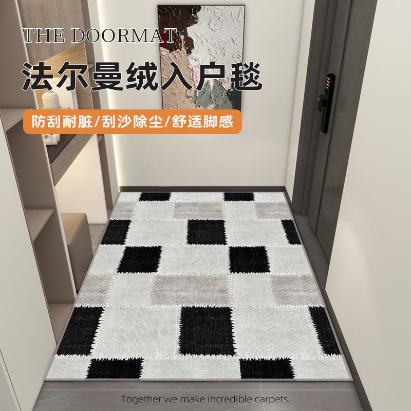

Входной коврик Противоскользящий коврик для входной двери Уличный регулируемый коврик для ног Коврик для ног у главного входа 50 * 80cm