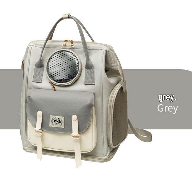 

Dual-Use Large Capacity Pet Backpack Handbag for Cats and Dogs Default Option