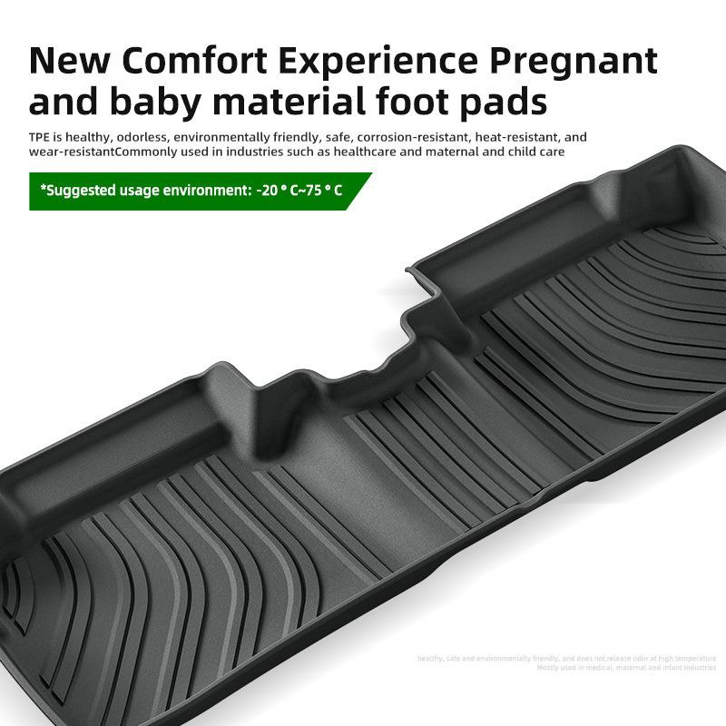 Eco-Friendly TPE Floor Mats & Trunk Mat for 09-14 Prius 30 RHD