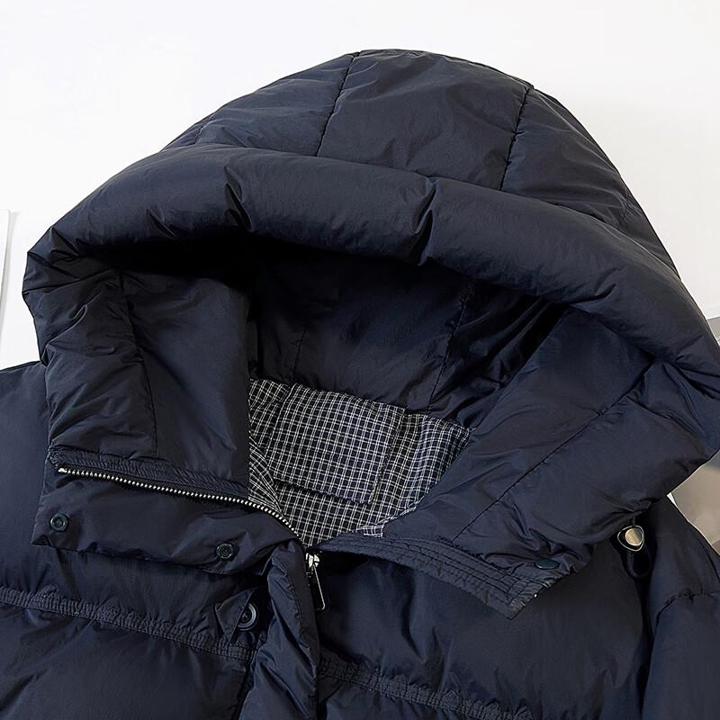Damen 90% Daunen Kapuzen Kurz Steppjacke