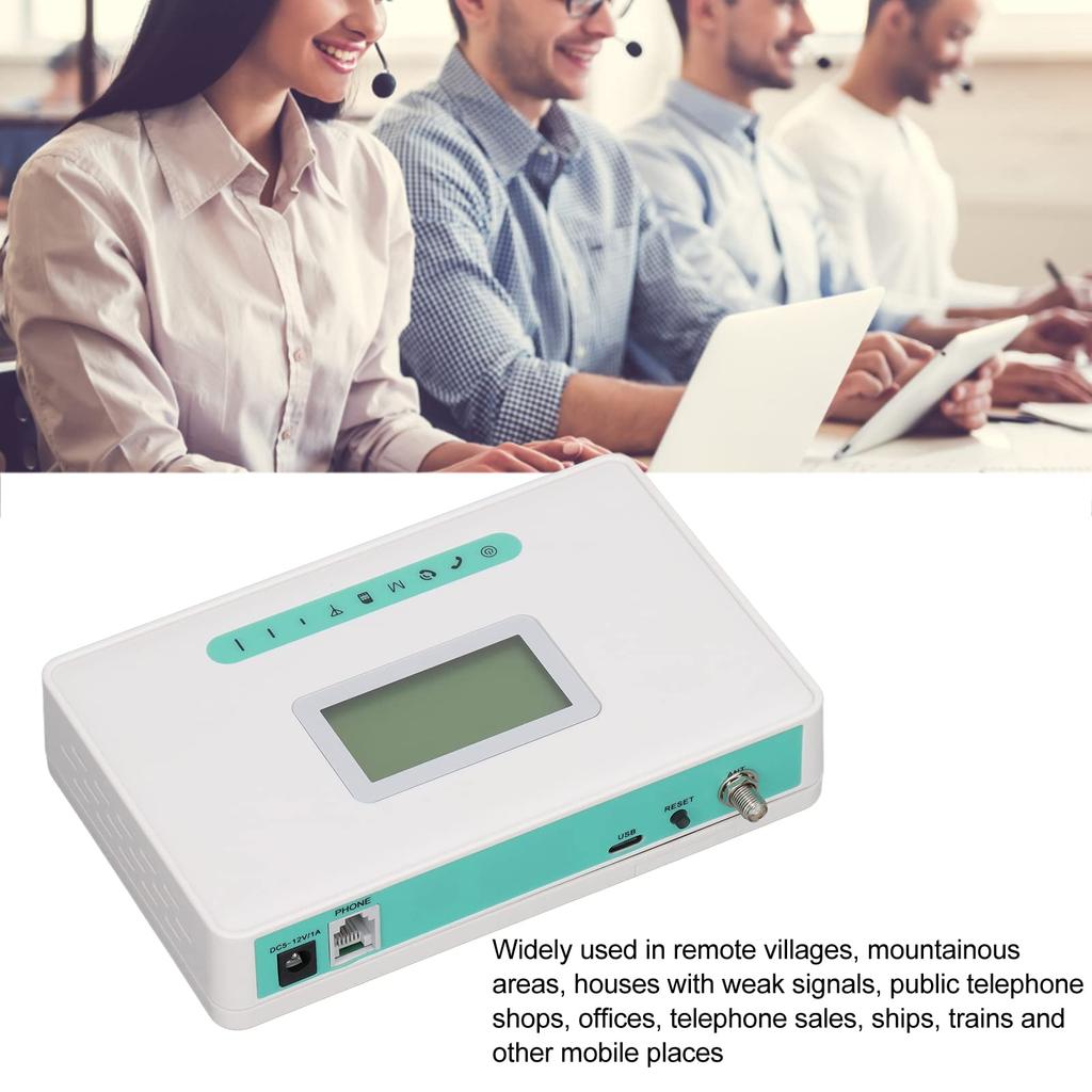 Terminal GSM Alarme GSM Terminal Sem Fio Fixo Fácil de instalar Locais móveis como lojas/escritórios de telefonia pública/vendas por telefone/navios/trens (# 1)