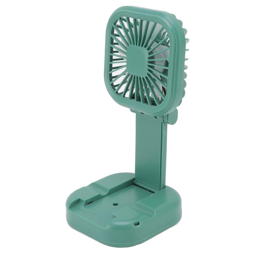 Portable Folding Fan 3   Wind Speed USB Powered Rechargeable Rotatable Handheld Desktop Small Fan