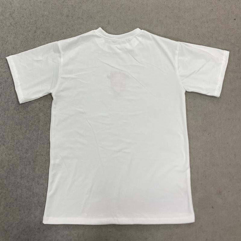European and American Summer Embroidered Round Neck T-shirt