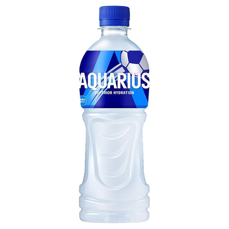 [Heatstroke Prevention] Aquarius Air Bottle 500ml PET x 24 bottles [Freezer safe]