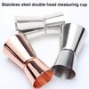 Double Jigger for Cocktails Measuring Cup Stainless Mixed Drinks Measurer