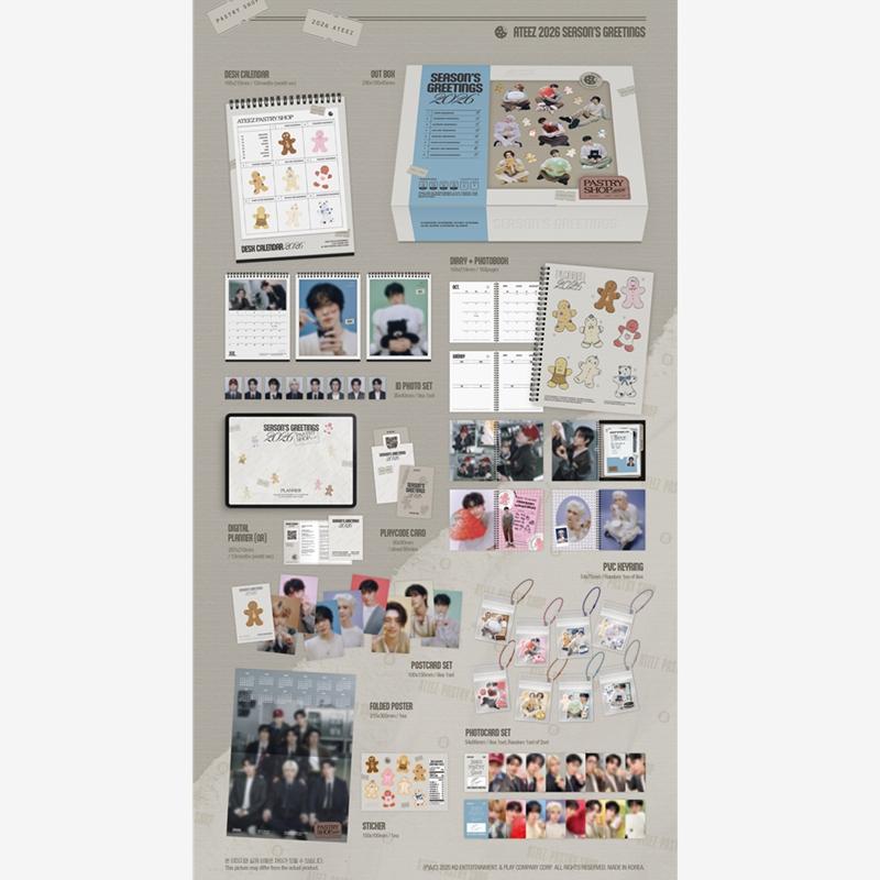 [Vorbestellung] ATEEZ 2026 SEASON'S GREETINGS (Online-Vorteil)