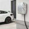 Charging Station Cover Dustproof WallMounted EV with Drawstring Closure WaterResistant Gray a