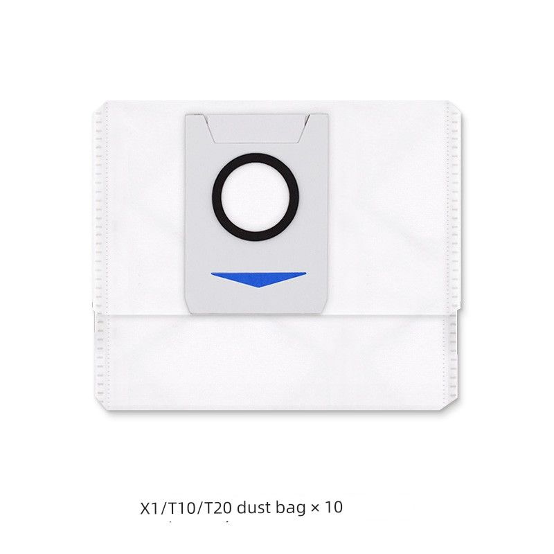 

Applicable to Ecovacs Sweeping Robot T8/T9/X1/T10omni/T20 Dust Collection Bag Dust Bag Garbage Bag Accessories X1/T10/T20 Dust Bag (10 Pieces)