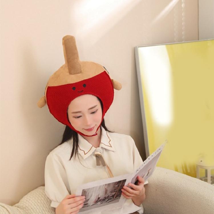 Pingpong Paddle Hat for Adult Child Cartoon Headcover Hat Party Headgear Festival Holiday Photo Hat Costume Accessories