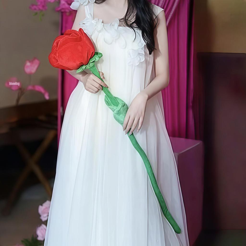 Wedding Proposal Fabric Rose Bouquet Photo Props