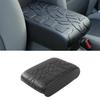 Authentic Car Center Console Cover Rubber Armrest Pad Cover For Jeep Wrangler JK 2007 2008 2009 2010 Interior Accessories