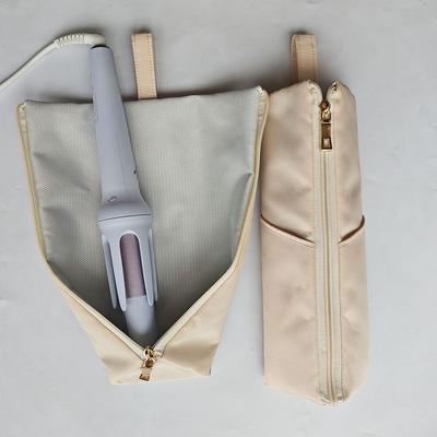 Fashion Heat Resistant Curling Iron Holder Waterproof Hangable Travel Bag Portable Hot Iron Holder