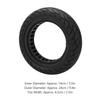 10 Inch Scooter Tubeless Tire 10x2.5 Inch Electric Scooter  Tire 10 Inch Honeycomb Scooter Tubeless Tire for Xiaomi M365