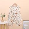 Baby Vest Romper Summer Thin Pajamas Seamless Korean Style Summer Clothes Baby Y One-Piece Crawling Suit Super Cute