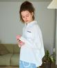 NEAR&DEAR White Shirt With Backside Detail Point