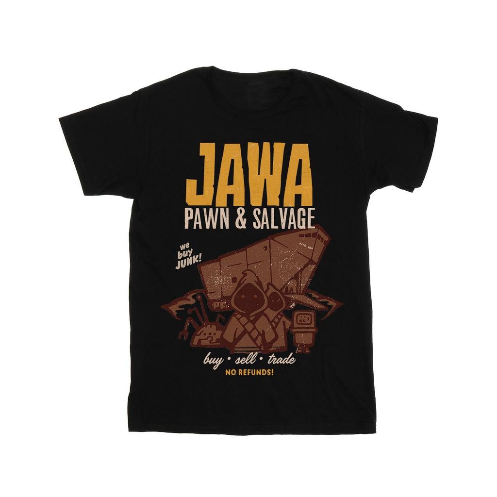 Star Wars Mens Jawa Pawn And Salvage T-Shirt