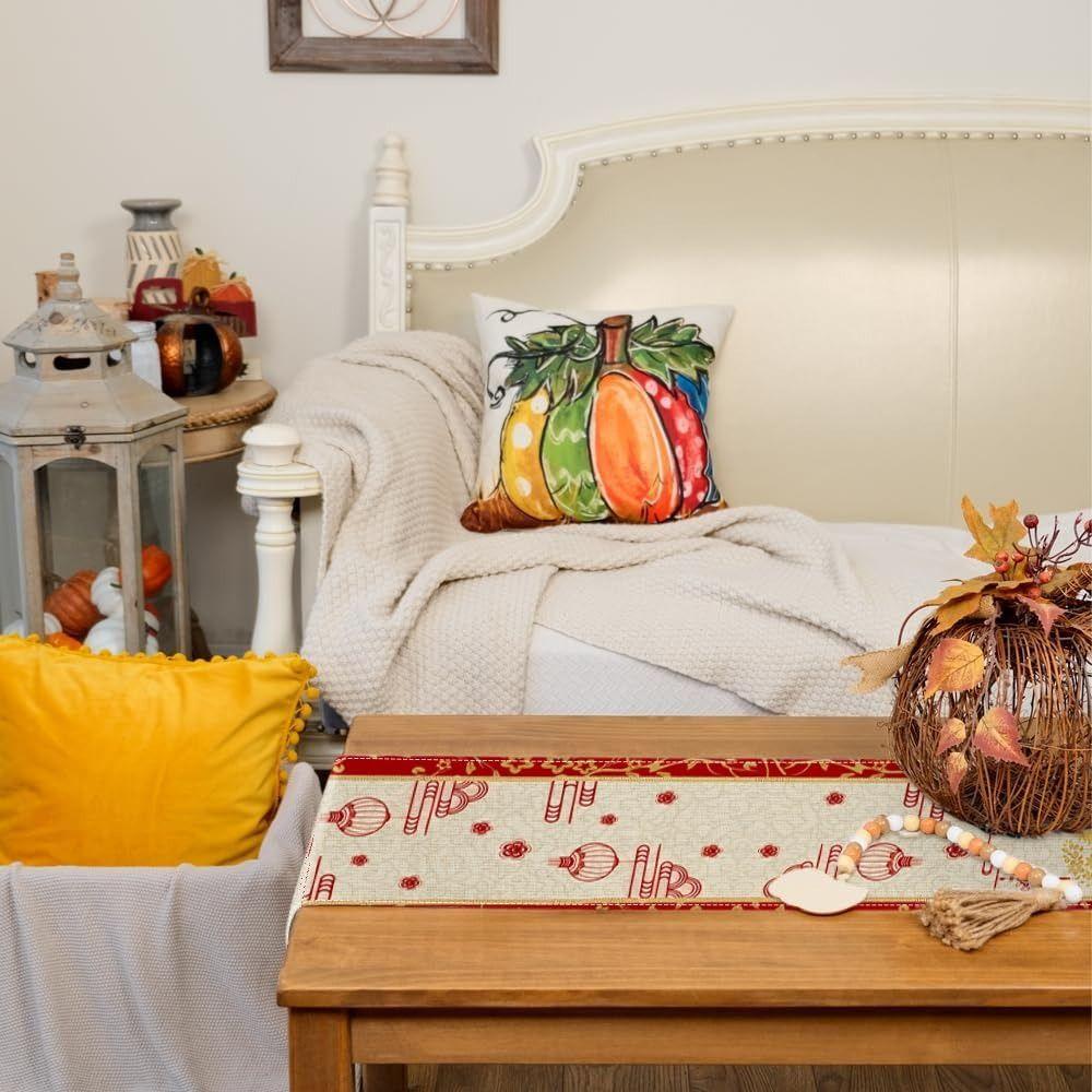 Wine Glass Chinese New Year Table Runner Fireworks Merry New Year Decorations  New Year Gift