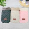 Warme Chihuahua-Hundekatzen-Kleidung, Winter-Pelzkragen, kleine Hunde, Welpenmantel, dicke Baumwolle, Haustierjacke, Outfits, Kleidung für kleine Hunde, Mops