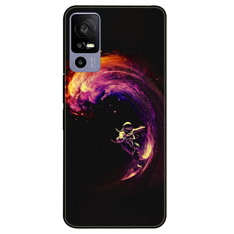 For TCL 40R 5G Case 6.6'' Silicone Soft Fashion TPU Phone Cover for TCL 40 R 5G Cases T771K T771A T771H Bumper Funda For TCL 40R